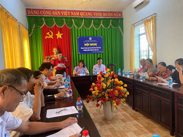 Hội Chữ thập đỏ phường Phú Đức tổng kết công tác năm 2022