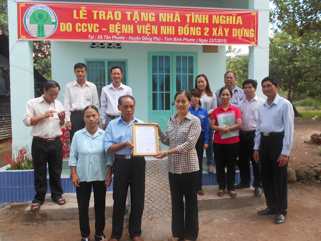 Ghi nhận từ chuyến từ thiện của bệnh viện Nhi đồng 2 tại huyện Đồng Phú