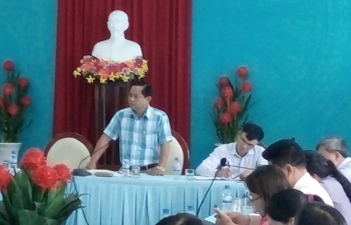Phát biểu chỉ đạo của Chủ tịch UBND huyện Trần Vân Vinh