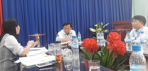 Huyện Đồng Phú: Tổ chức giao ban xây dựng cơ bản 11 tháng.