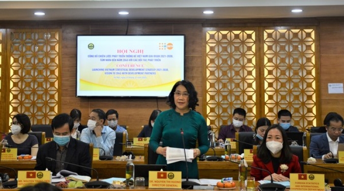 Hội nghị công bố Chiến lược phát triển Thống kê Việt Nam giai đoạn 2021-2030, tầm nhìn đến năm 2045 với các đối tác phát triển