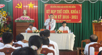 HĐND huyện Phú Riềng tổ chức Kỳ họp thứ 9 khóa I