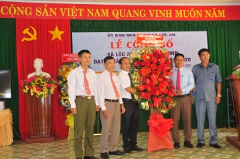 Xã biên giới Lộc An đạt chuẩn nông thôn mới