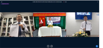 Ký kết phối hợp thúc đẩy sử dụng tên miền quốc gia Việt Nam và khai trương cổng đăng ký tên miền “.vn” tỉnh Hậu Giang