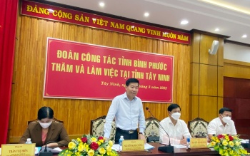 Binh Phuoc - Tay Ninh: Promoting cooperation in many fields