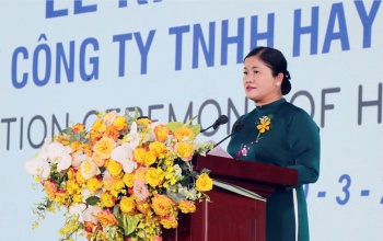 Speech of the Chairman of the Provincial Peoples' Committee at the inauguration of the Hayat Kimya Vietnam