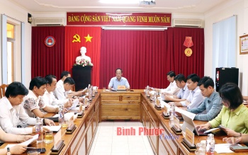 The construction and promotion of the image Binh Phuoc must be in uniform, uniform synchronization