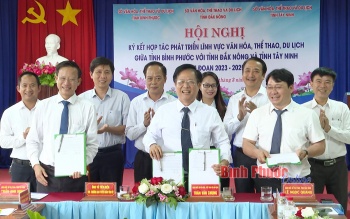 Bình Phước - Đắk Nông - Tây Ninh hợp tác phát triển văn hóa, thể thao và du lịch