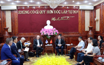 The Ambassador of the Republic of Finland in Hanoi was impressed with Binh Phuoc