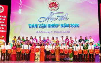 Khai mạc hội thi dân vận khéo tỉnh Bình Phước 2023