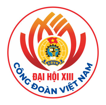 Banner Đại hội XIII Công đoàn Việt Nam nhiệm kỳ 2023-2028
