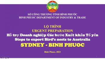 BECAMEX Binh Phuoc interested in promoting foreign trade capacity of Binh Phuoc Province