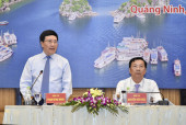 Phó Thủ tướng, Bộ trưởng Ngoại giao Phạm Bình Minh phát biểu tại Hội nghị (Ảnh: VGP)