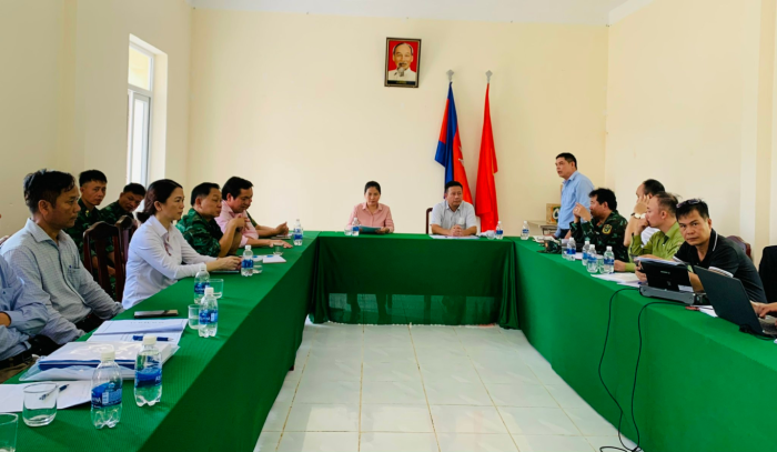 Ban Chỉ đạo công tác biên giới tỉnh tiếp và làm việc với đoàn công tác liên ngành Trung ương đến khảo sát mốc biên giới tỉnh Bình Phước
