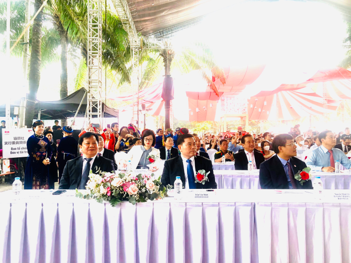 Lãnh đạo tỉnh Bình Phước dự Lễ khai mạc Lễ hội Việt - Nhật lần thứ 8 tại Thành phố Hồ Chí Minh