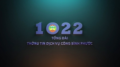 Tổng đài dịch vụ công 1022 tỉnh Bình Phước