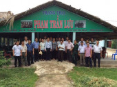 Tham quan, học tập kinh nghiệm mô hình chăn nuôi bò thịt hiệu quả tại huyện Ba Tri, tỉnh Bến Tre