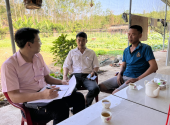 Ngân hàng Chính sách xã hội thực hiện kiểm tra, giám sát nguồn vốn tín dụng chính sách tại xã Đồng Tâm