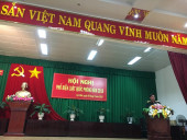 Huyện Lộc Ninh tổ chức Hội nghị phổ biến Luật Quốc phòng năm 2018