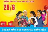 Đề cương sinh hoạt "Ngày pháp luật" tháng 6/2018 - Tuyên truyền hưởng ứng Ngày Gia đình Việt Nam (28/6)
