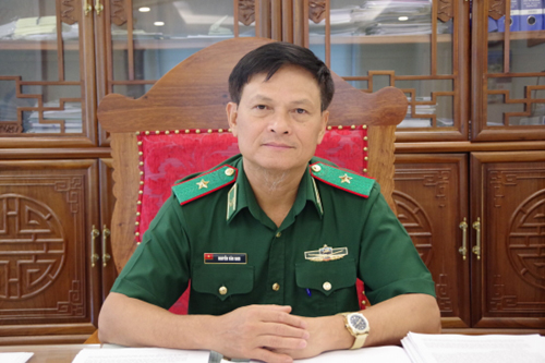 Thiếu tướng Nguyễn Văn Nam, Phó Tư lệnh, Tham mưu trưởng BĐBP (Ảnh: Hà Thu)