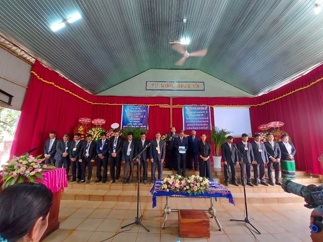 Ban Đại diện Hội thánh Tin lành Việt Nam (miền Nam) tỉnh tổ chức  lễ ra mắt và bổ nhiệm quản nhiệm Chi hội Tin lành Bình Hà 3