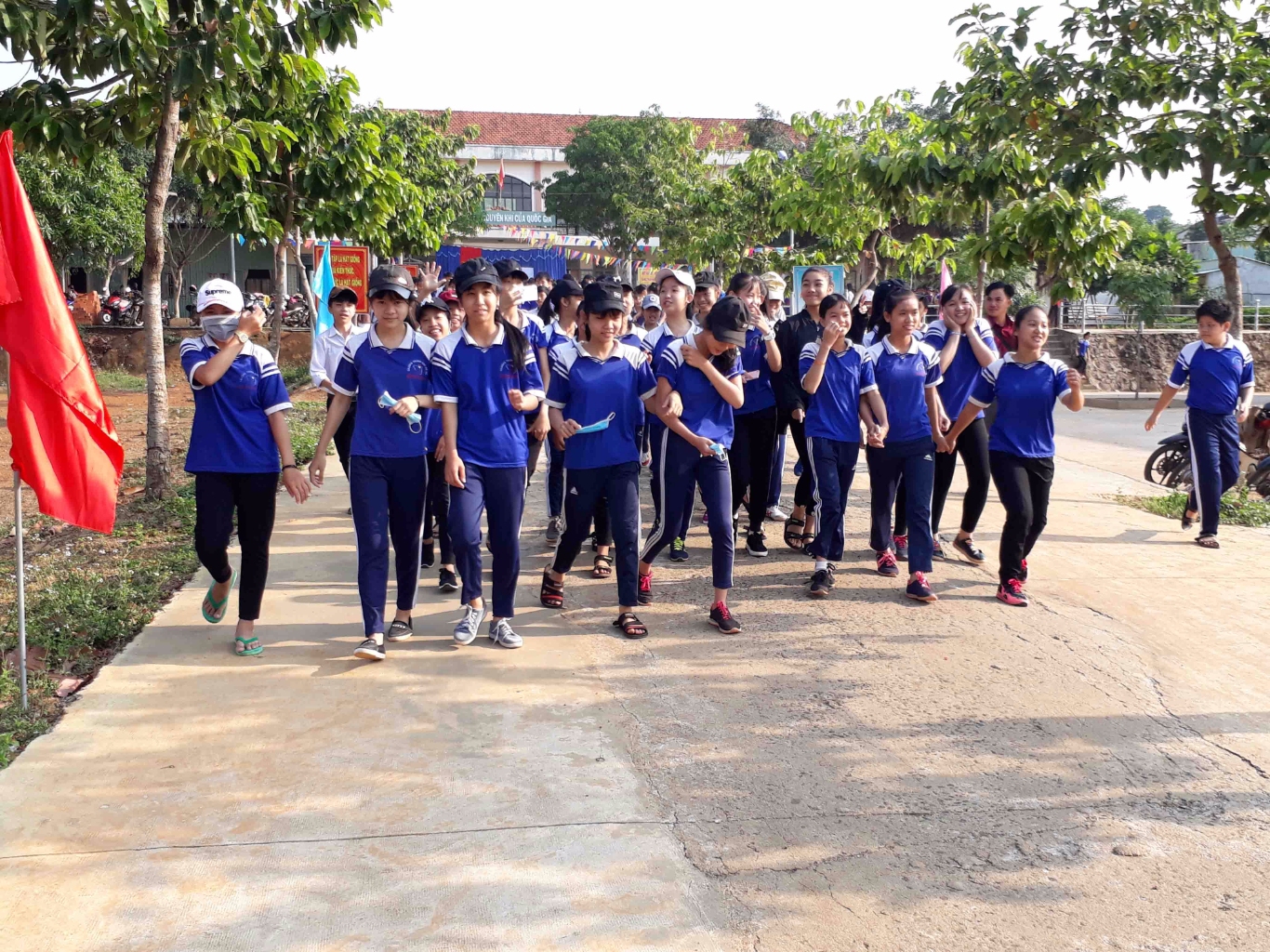 Xã Bình Minh – TT. Đức Phong  huyện Bù Đăng tổ chức ngày chạy Olympic toàn dân.