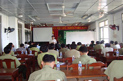 Tập huấn công tác phòng chống, chữa cháy rừng năm 2009