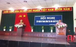 Hội đồng phối hợp phổ biến giáo dục pháp luật huyện Lộc Ninh tổ chức các lớp tập huấn công tác hòa giải ở cơ sở năm 2013